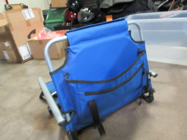 Load image into Gallery viewer, Used STANSPORT Foldable Stadium Seat With Arms
