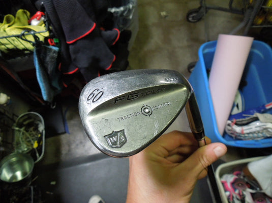 Used Wilson Staff FG Tour Traction Control 60º 07b Right Hand Lob Wedge