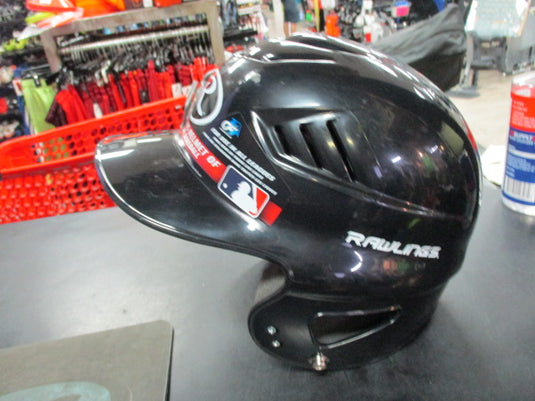 Used Rawlings T-Ball Batting Helmet Black Size 6 1/4 - 6 7/8