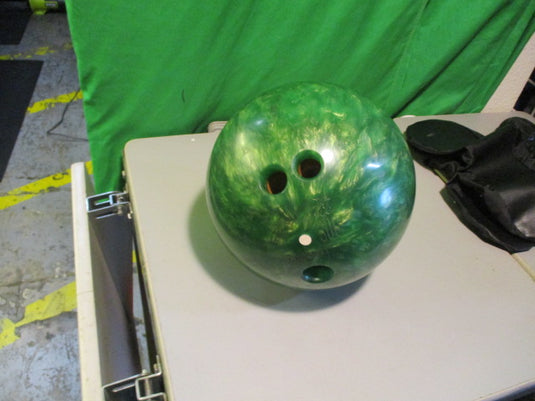 Used Galaxie 300 Green Bowling Ball 10lb