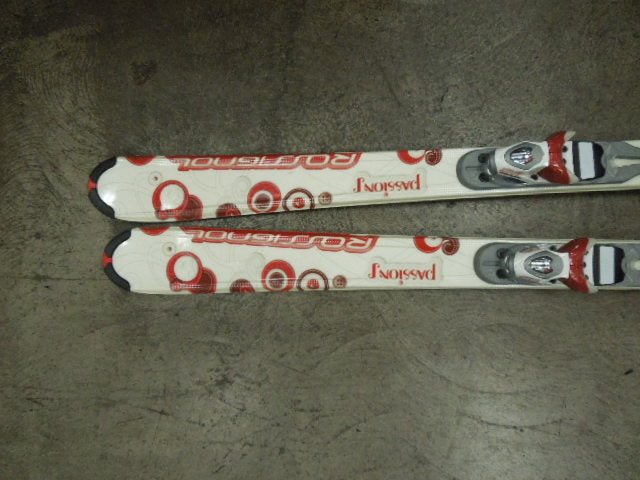 Load image into Gallery viewer, Used Rossignol Passion Ladies All Mnt. 154cm Snow Skis with Matching Bindings

