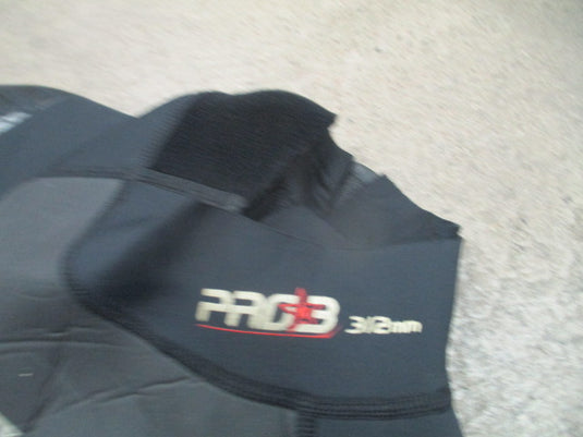 Used BodyGlove Pro3 3:2mm Full Wetsuit Size Small