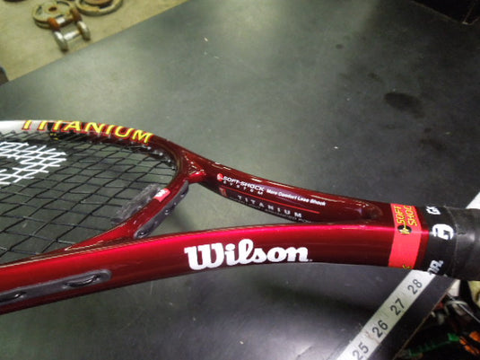 Used Wilson Titanium Soft Shock 27" Tennis Racket