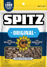 New Spitz Salted & Fire Roasted Original Sunflower Seeds