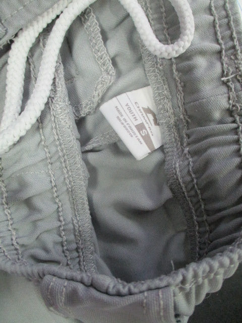 Used Champro Elastic Bottom Pants in Grey Size Youth Small