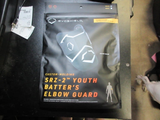 New Evoshield SRZ-2 Youth Batter's Elbow Guard - Black