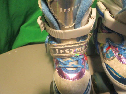 Used Jestme Rainbow Unicorn Youth Size small Roller skates