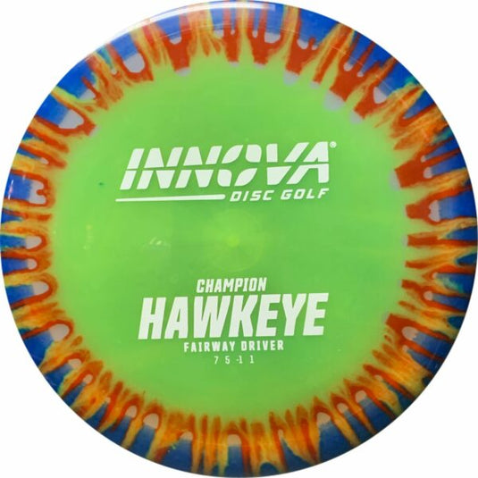 new Innova I-Dye Champion Hawkeye Fairway Driver