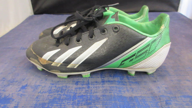 Load image into Gallery viewer, Used Adidas F-50 Soccer Cleats Youth Size 1 - wear
