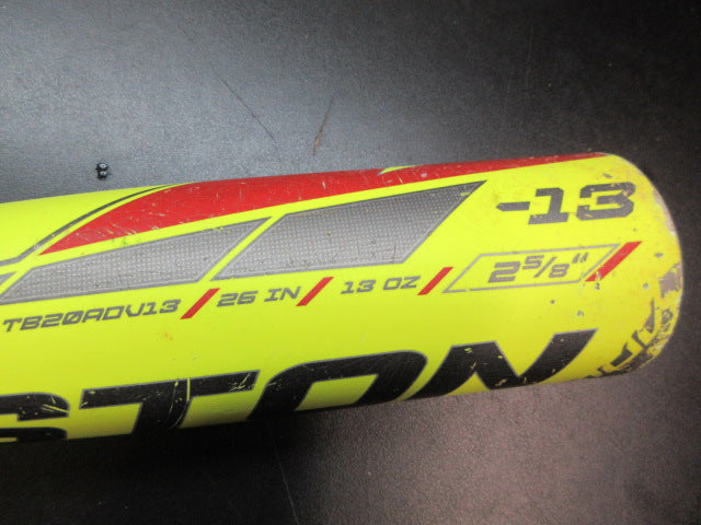 Load image into Gallery viewer, Used Easton ADV 26" -13 USA Hyper Lite Composite Baseball Bat
