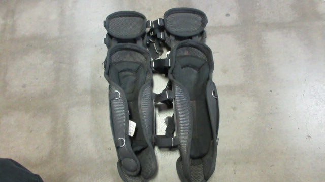 Load image into Gallery viewer, Used Easton Catchers Shin Guards - Size Youth 12.75"
