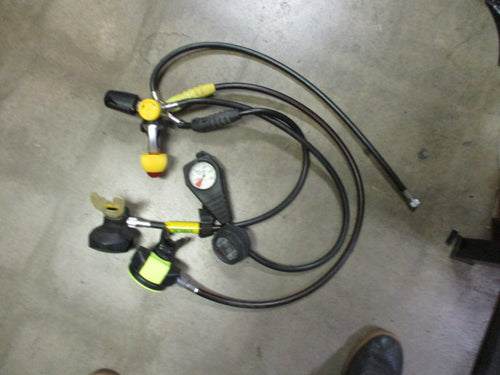 Used ScubaPro Dual Stage Regulator With Cochran Captain Computer