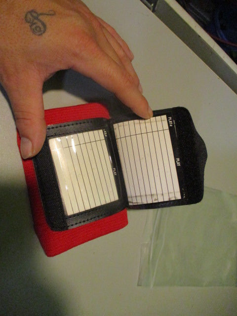 Load image into Gallery viewer, Used Champro PeeWee Wristband Triple-Play Wrist Play Book
