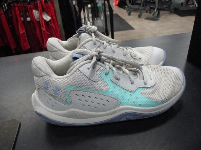 Load image into Gallery viewer, Used Under Armour Jet 23 Size Youth 3 Basketball Shoes
