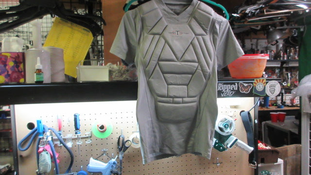 Load image into Gallery viewer, Used Easton Torso Tection Padded Compression T-Shirt - Size Youth XL
