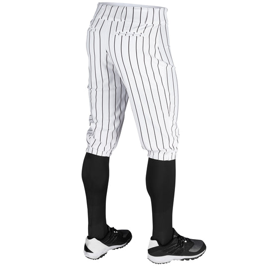 New Champro Triple Crown Pinstripe Knicker Baseball Pants Size Large