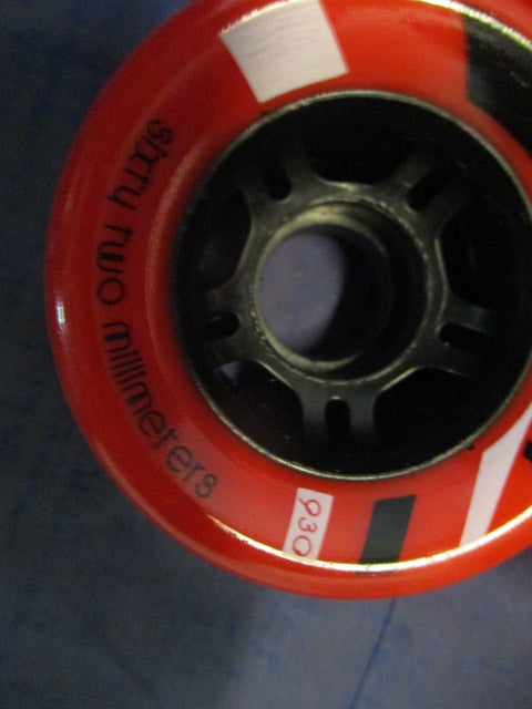 Used Dart 930 62mm Roller Skate Wheels Set of 8