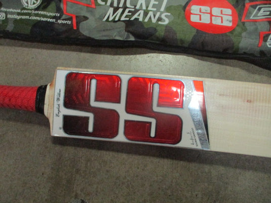 Used SS SunRidges TON English Willow Tiger Cricket bat