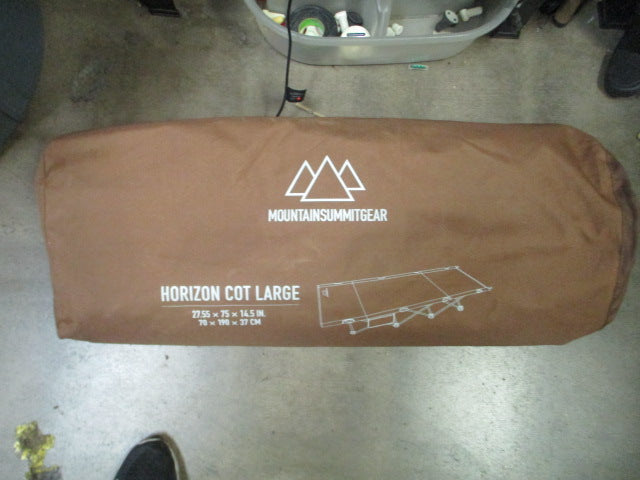 Load image into Gallery viewer, Used Mountain Summit Gear Horizon Cot 27.55&quot; X 75&quot; X 14.5
