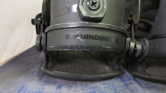 Used Strata Union Snowboard Bindings Adult Size Large - wear