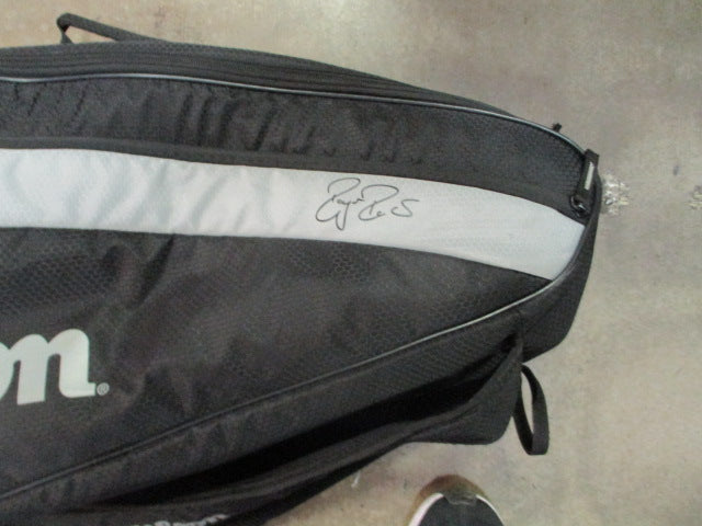 Load image into Gallery viewer, Used Wilson Multi Tennis RACQUET BAG Wth backpack straps
