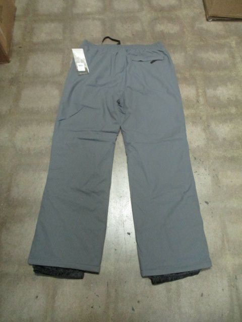New Sportcaster Men's Classic Pull-On Snow Pants Adult Size XL - Charcoal