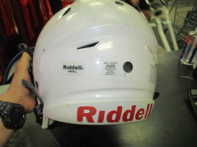 Load image into Gallery viewer, Used Riddell Speedflex White Football Helmet 2025 Cert Size Small
