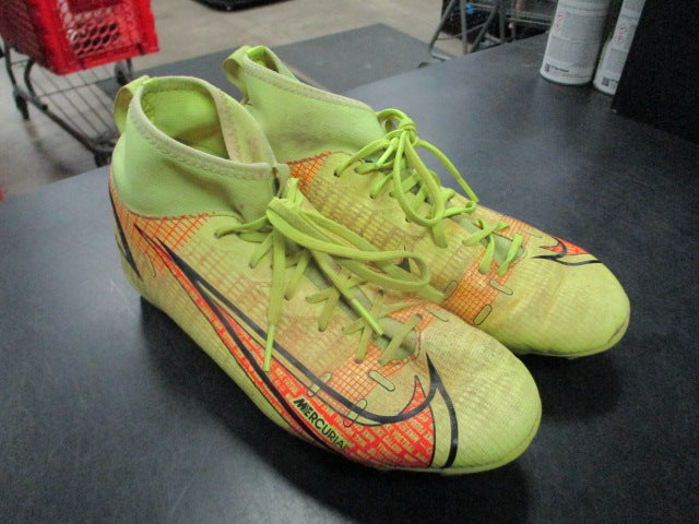 Load image into Gallery viewer, Used Nike Mercurial Superfly 8 Youth Cleats Size 5Y
