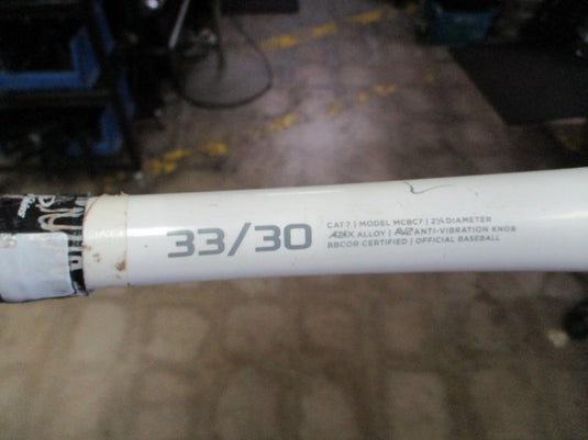 Used marucci Cat 7 BBCOR 33" 30oz Baseball bat