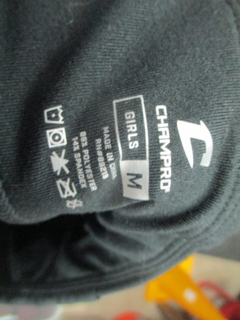 Load image into Gallery viewer, Used Champro Black Girls Softball Pants Size Youth Medium
