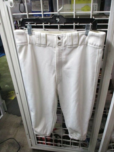 Used Mizuno White Knicker Bottom Pants Adult Size XL
