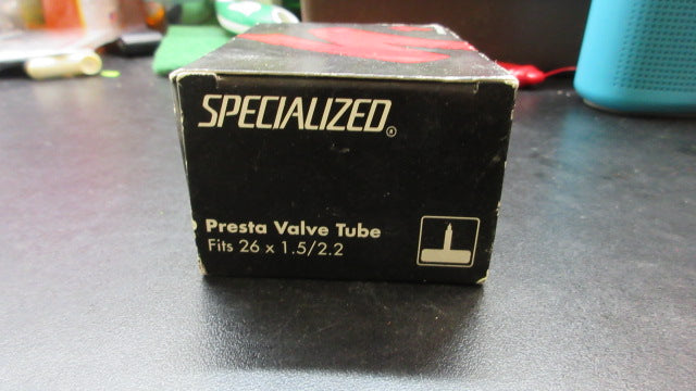 Load image into Gallery viewer, Specialized Presta Valve Bicycle Tube 26 x 1.5/2.2

