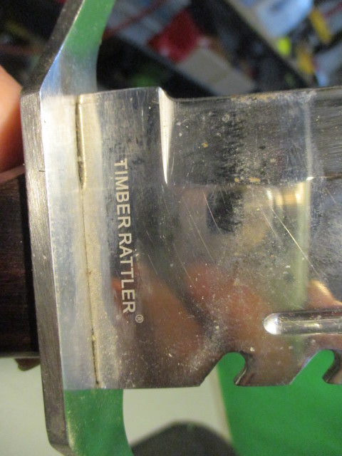 Used Timber Rattler Tang Bowie Hunting Knife