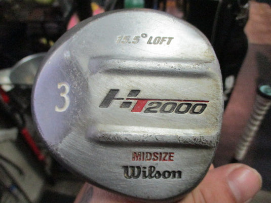 Used Wilson HT2000 Mid Size 15.5 Deg 3 Wood - RH - Has Dent