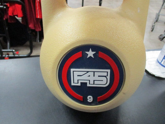 Used F45 9 LB Kettlebell