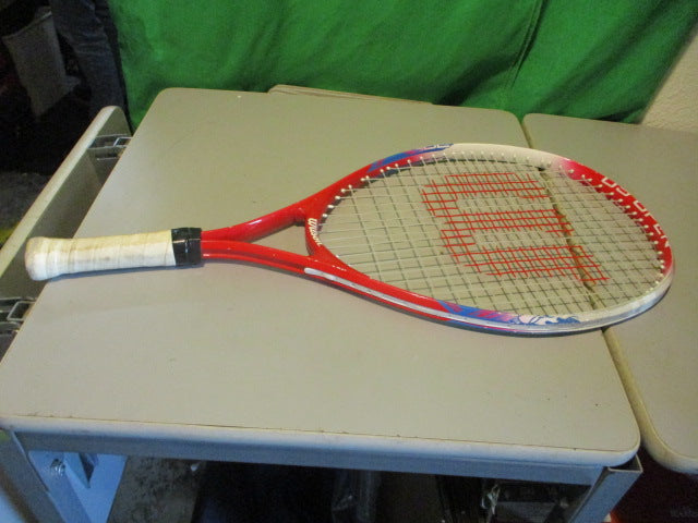 Load image into Gallery viewer, Used Wilson 55063 US Open Junior 23&quot; Tennis Racquet
