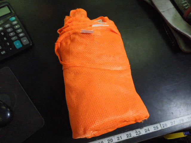 Load image into Gallery viewer, Used Set of 10 LiteMesh Youth Pinnies in Hi-Vis Orange
