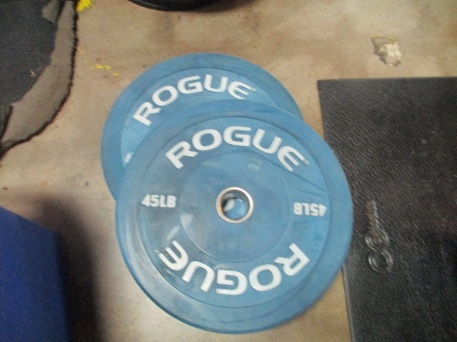 Load image into Gallery viewer, Used Rogue 45LB Olympic Weight Plate - SET
