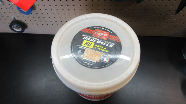 Load image into Gallery viewer, Used Baseballs W/ Rawlings Bucket
