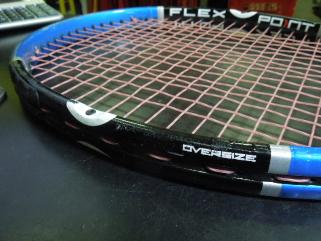 Load image into Gallery viewer, Used Head Flexpoint Oversized Tennis Racquet 27 1/3"
