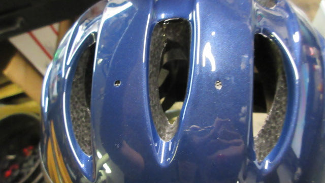 Load image into Gallery viewer, Used Blue Bicycle Helmet Size Large / 58-62cm
