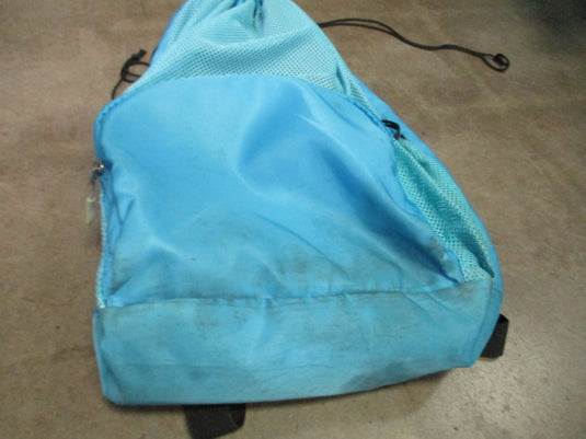 Used Light Blue Drawstring Swim Bag