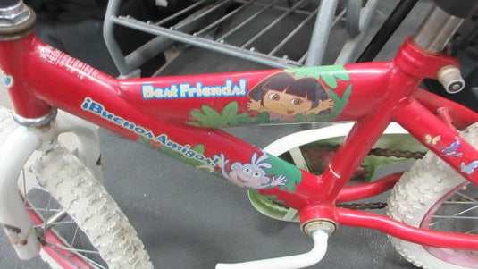 Used Dora Huffy 16" Bike W/ Training Wheels