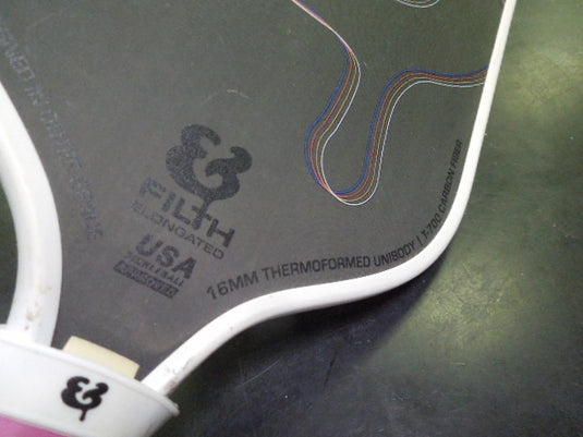 Used Bread & Butter Filth Elongated 16mm Pickleball Paddle