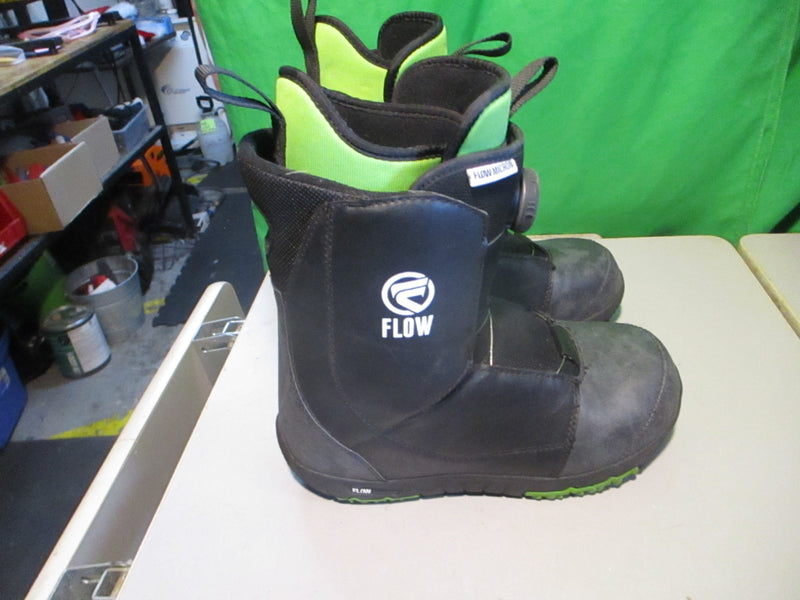 Load image into Gallery viewer, Used Flow Micron Size 5 BOA Snowboard Boots
