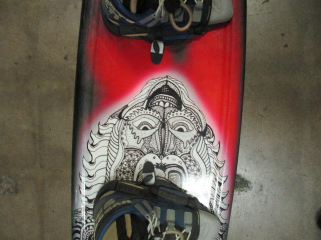 Load image into Gallery viewer, Used Hyperlite Belmont 141 WAKEBOARD W Bindings
