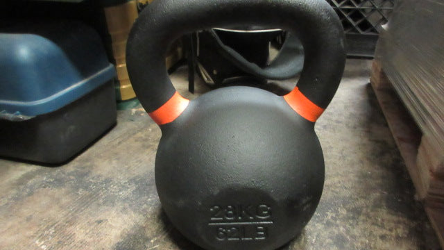 Load image into Gallery viewer, New Apollo 28 KG/62LB Kettlebell W/ Color Strip - Orange
