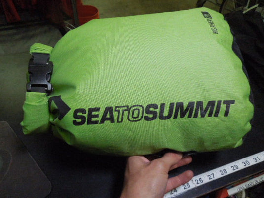 Used Sea to Summit Big River 20L Green Dry Bag