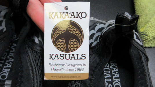 Kaka'ako Kasuals Water Shoes Size 6 - Black