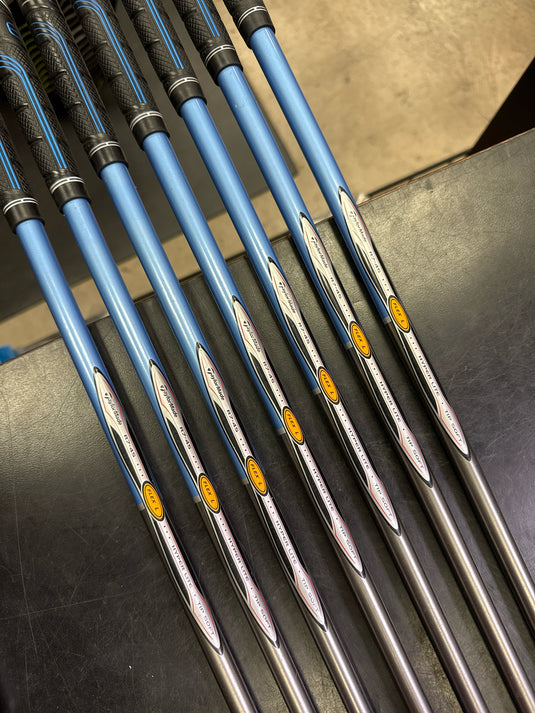 Used TaylorMade RAC R7 CGB Max Right Hand Ladies 7 pc Iron Set 6-9i and PLSw